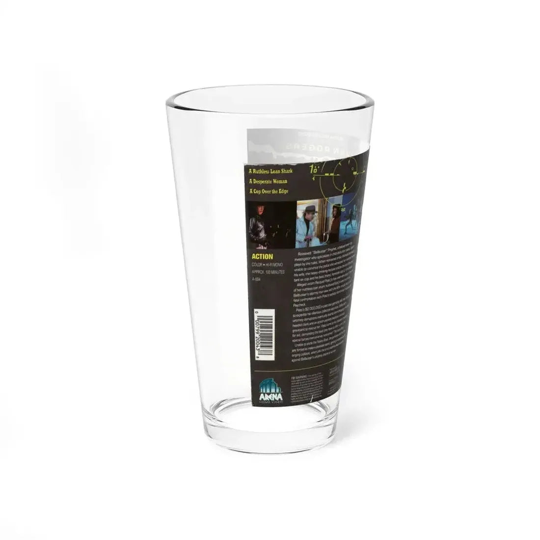BALLBUSTER (VHS COVER) Pint Glass 16oz - Go Mug Yourself