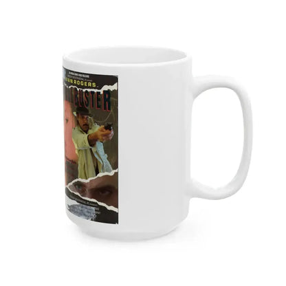 BALLBUSTER (VHS COVER) - White Coffee Mug - Go Mug Yourself