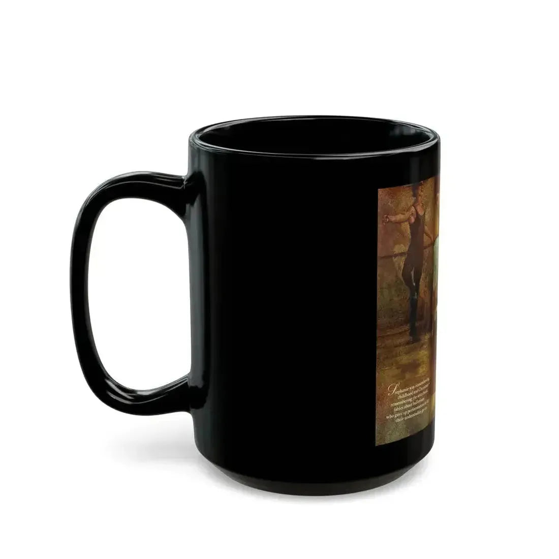 Ballerina, Ladies' Home Journal, December 1978 - Black Coffee Mug - Go Mug Yourself