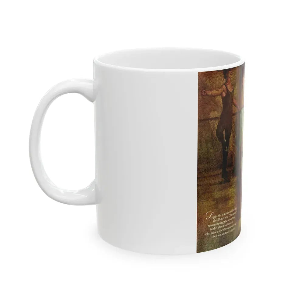 Ballerina, Ladies' Home Journal, December 1978 - White Coffee Mug - Go Mug Yourself