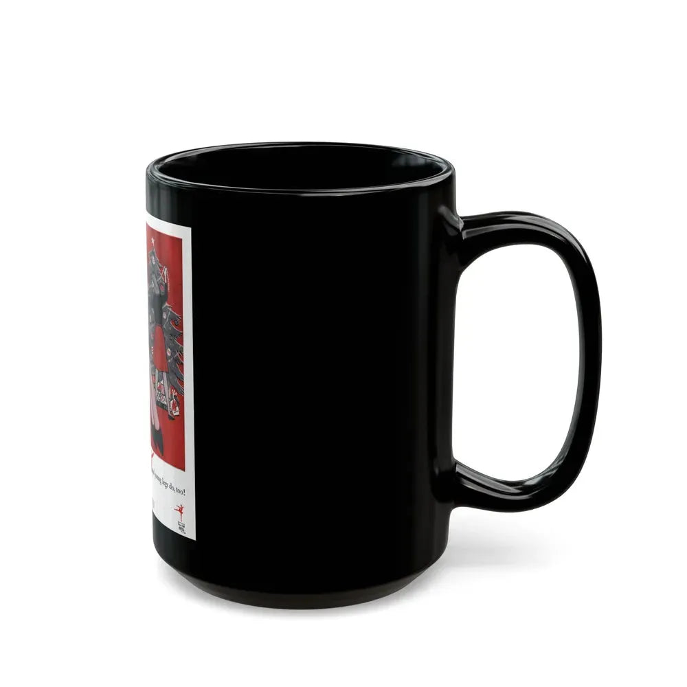 Ballet advertisement, Cosmopolitan, December 1960 - Black Coffee Mug - Go Mug Yourself