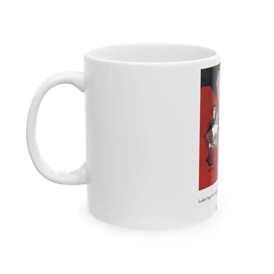 Ballet advertisement, Cosmopolitan, December 1960 - White Coffee Mug - Go Mug Yourself