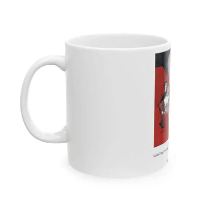 Ballet advertisement, Cosmopolitan, December 1960 - White Coffee Mug - Go Mug Yourself