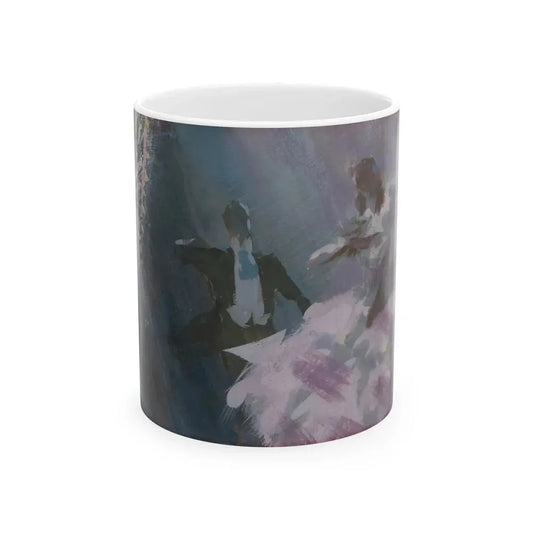Ballroom dancers, from the collection of David A. Constable (ca. 1930s) - White Coffee Mug 11oz - Go Mug Yourself