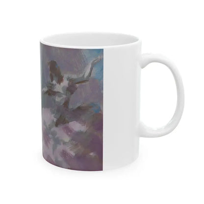 Ballroom dancers, from the collection of David A. Constable (ca. 1930s) - White Coffee Mug - Go Mug Yourself
