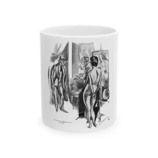 Ballyhoo 1931-08 Image 018 - White Coffee Mug 11oz - Go Mug Yourself