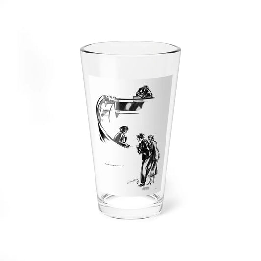 Ballyhoo 1931-11 Image 027 (Magazine Illustration) Pint Glass 16oz-16oz-Go Mug Yourself