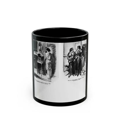 Ballyhoo 1932-03 Image 010-011 - Black Coffee Mug 11oz - Go Mug Yourself