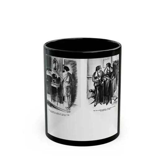 Ballyhoo 1932-03 Image 010-011 - Black Coffee Mug 11oz - Go Mug Yourself