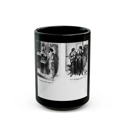 Ballyhoo 1932-03 Image 010-011 - Black Coffee Mug 15oz - Go Mug Yourself