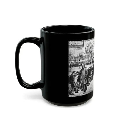 Ballyhoo 1932-03 Image 024-025 - Black Coffee Mug - Go Mug Yourself