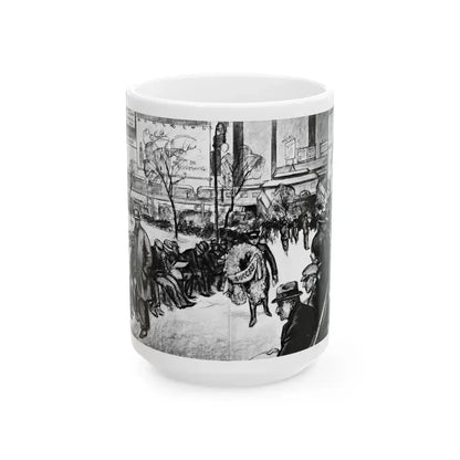 Ballyhoo 1932-03 Image 024-025 - White Coffee Mug 15oz - Go Mug Yourself