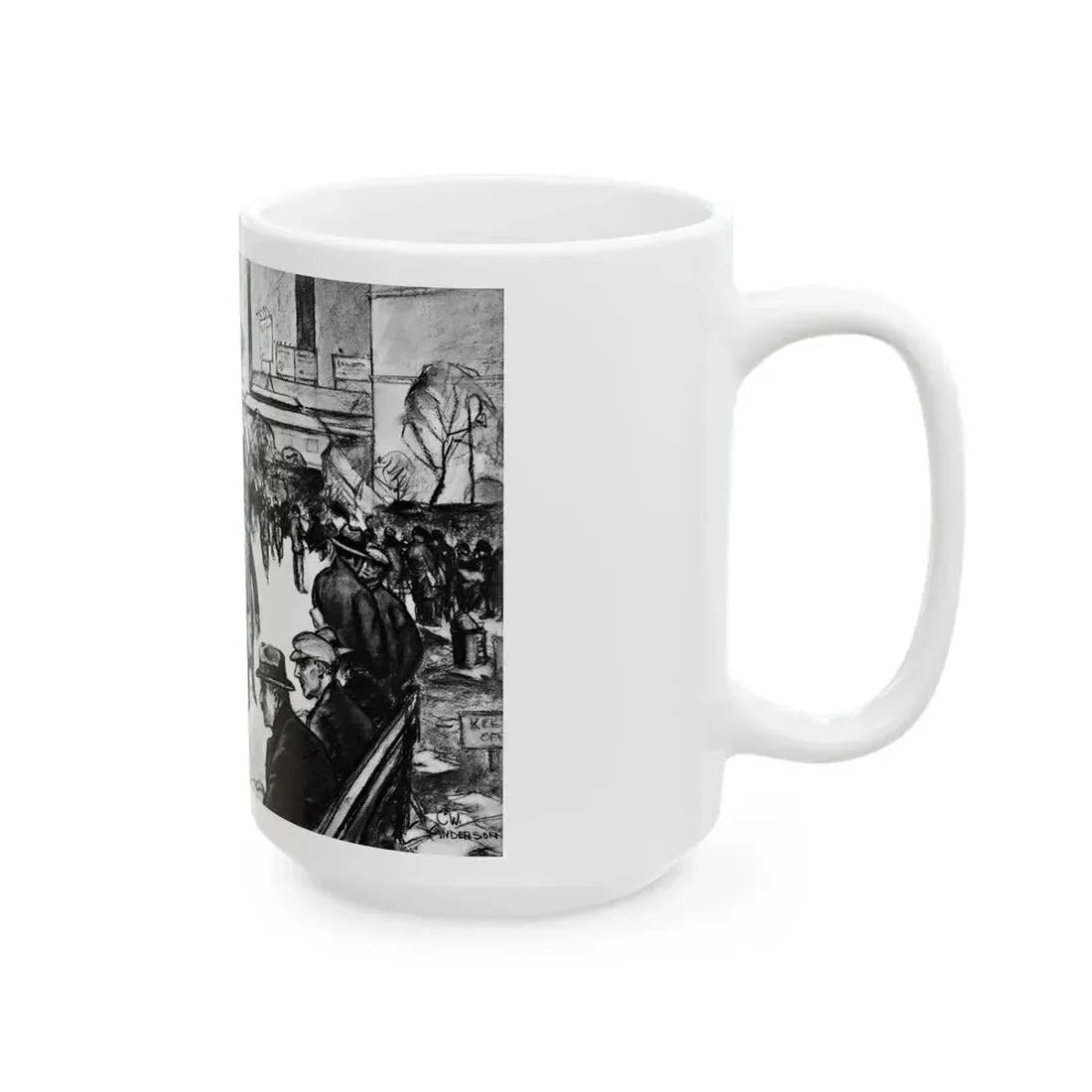 Ballyhoo 1932-03 Image 024-025 - White Coffee Mug - Go Mug Yourself