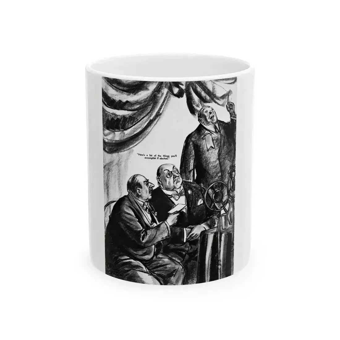 Ballyhoo 1932-03 Image 033 - White Coffee Mug 11oz - Go Mug Yourself