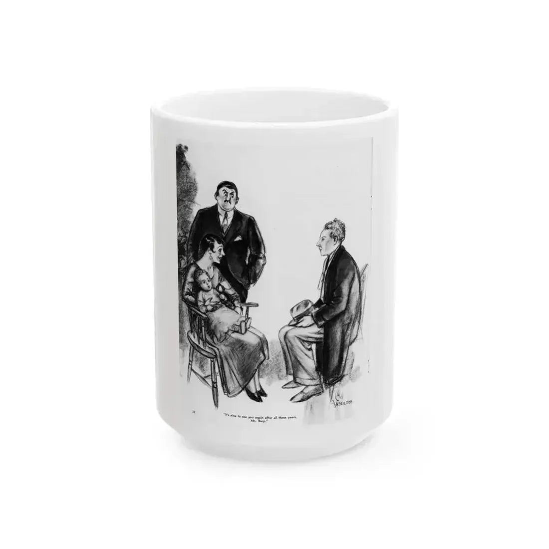 Ballyhoo 1932-04 Image 028 - White Coffee Mug 15oz - Go Mug Yourself