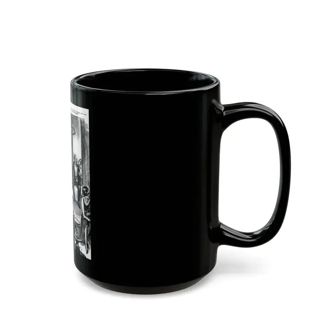 Ballyhoo 1932-06 Image 037 - Black Coffee Mug - Go Mug Yourself
