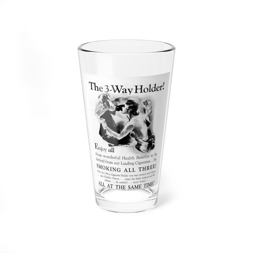 Ballyhoo 1933- 12 Image 003 (Magazine Illustration) Pint Glass 16oz-16oz-Go Mug Yourself