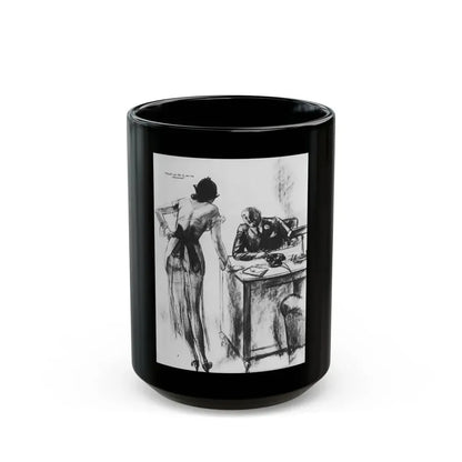 Ballyhoo 1933-12 Image 008 - Black Coffee Mug 15oz - Go Mug Yourself