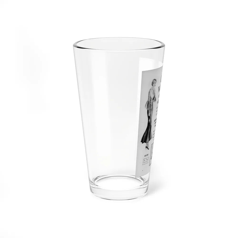 Ballyhoo 1934-01 Image 006 (Magazine Illustration) Pint Glass 16oz-Go Mug Yourself