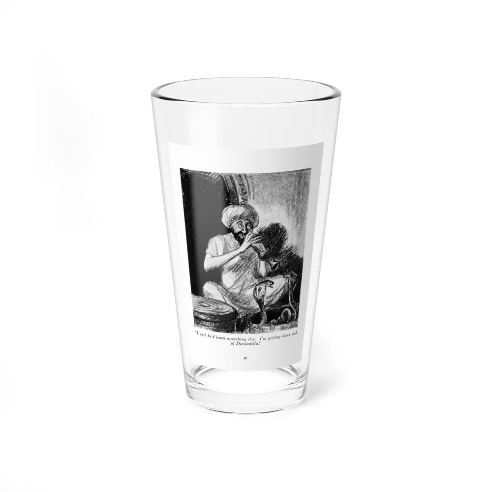 Ballyhoo 1937-10 Image 063 (Magazine Illustration) Pint Glass 16oz-16oz-Go Mug Yourself