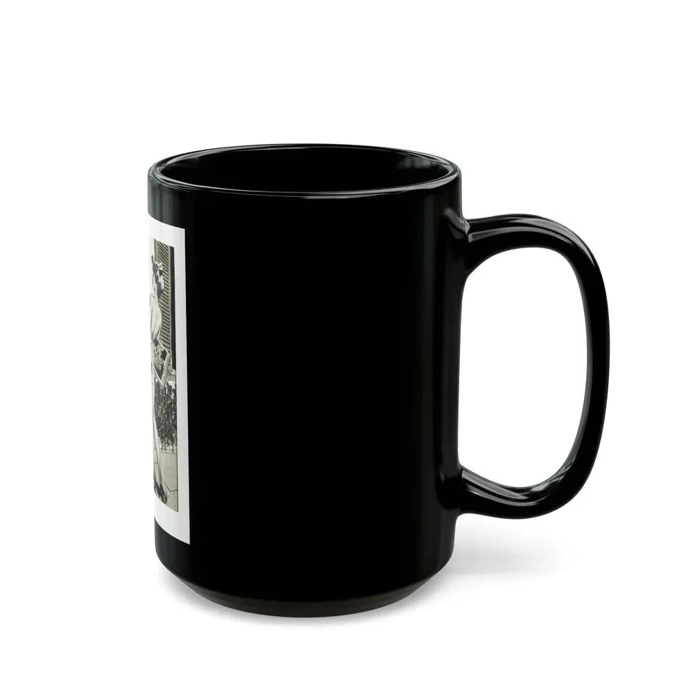 Ballyhoo Magazine Illustration, February 1935 - Black Coffee Mug - Go Mug Yourself
