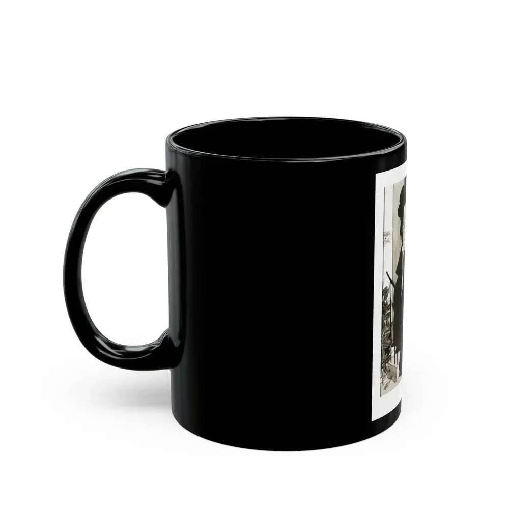 Ballyhoo Magazine Illustration, February 1935 - Black Coffee Mug - Go Mug Yourself