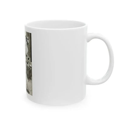 Ballyhoo Magazine Illustration, February 1935 - White Coffee Mug - Go Mug Yourself