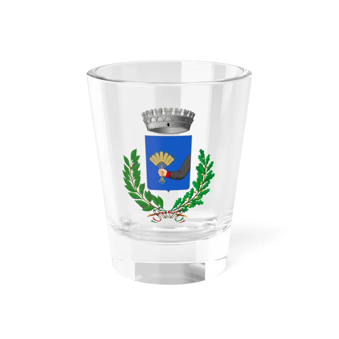 Balsorano-Stemma (Italy) (Coat of Arms) Shot Glass 1.5oz 1.5oz - Go Mug Yourself