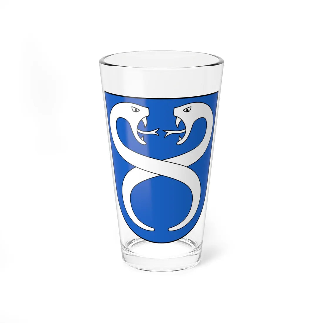 Balsthal-blazon (Switzerland) (Coat of Arms) Pint Glass 16oz 16oz - Go Mug Yourself