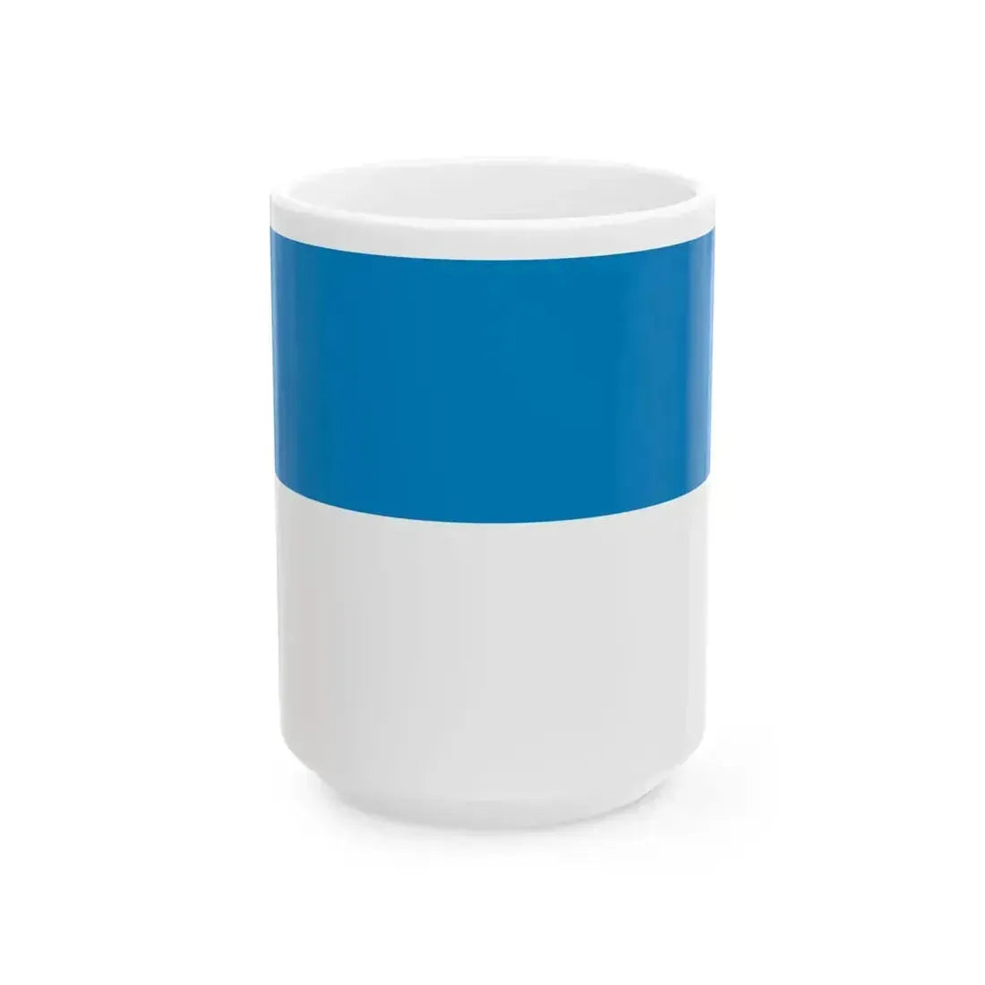 Baltic Flag (Estonia) White Coffee Mug 15oz - Go Mug Yourself