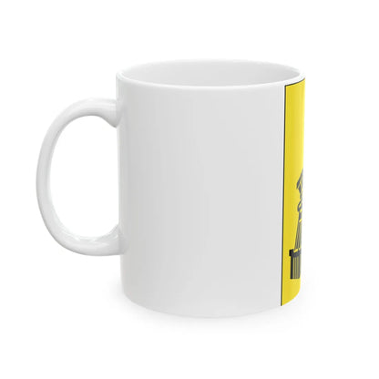 Baltimore Pike marker (Maryland) (Road Sign) White Coffee Mug - Go Mug Yourself