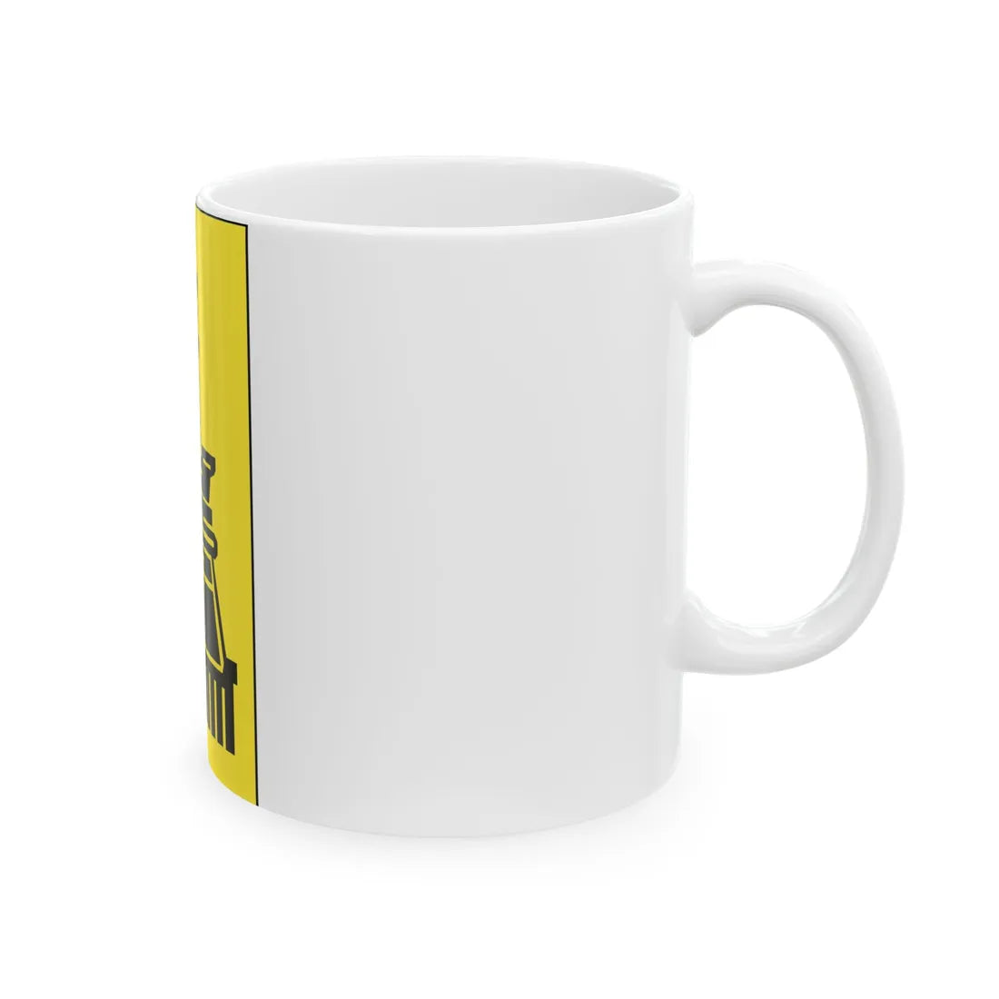 Baltimore Pike marker (Maryland) (Road Sign) White Coffee Mug - Go Mug Yourself