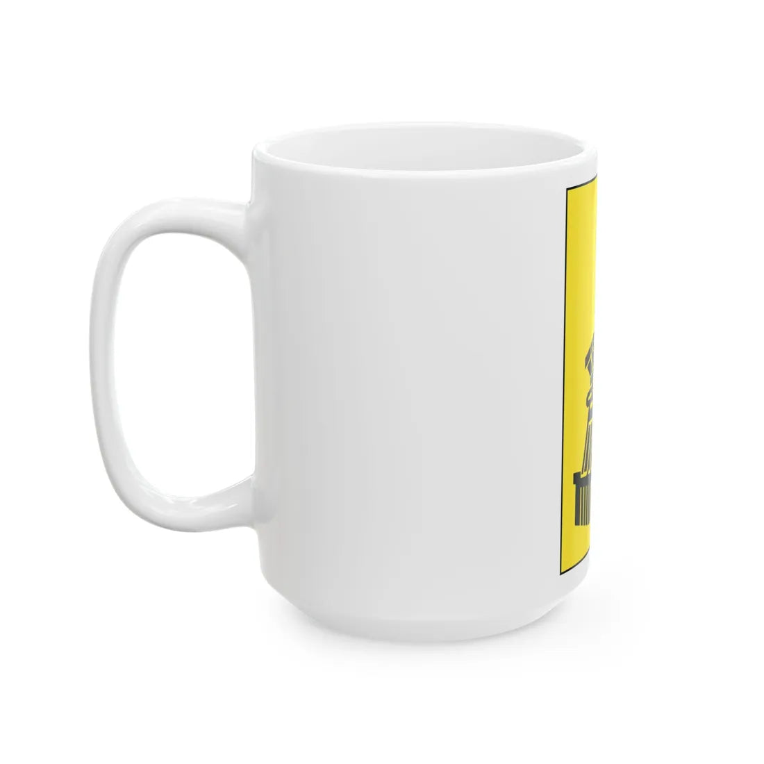 Baltimore Pike marker (Maryland) (Road Sign) White Coffee Mug - Go Mug Yourself