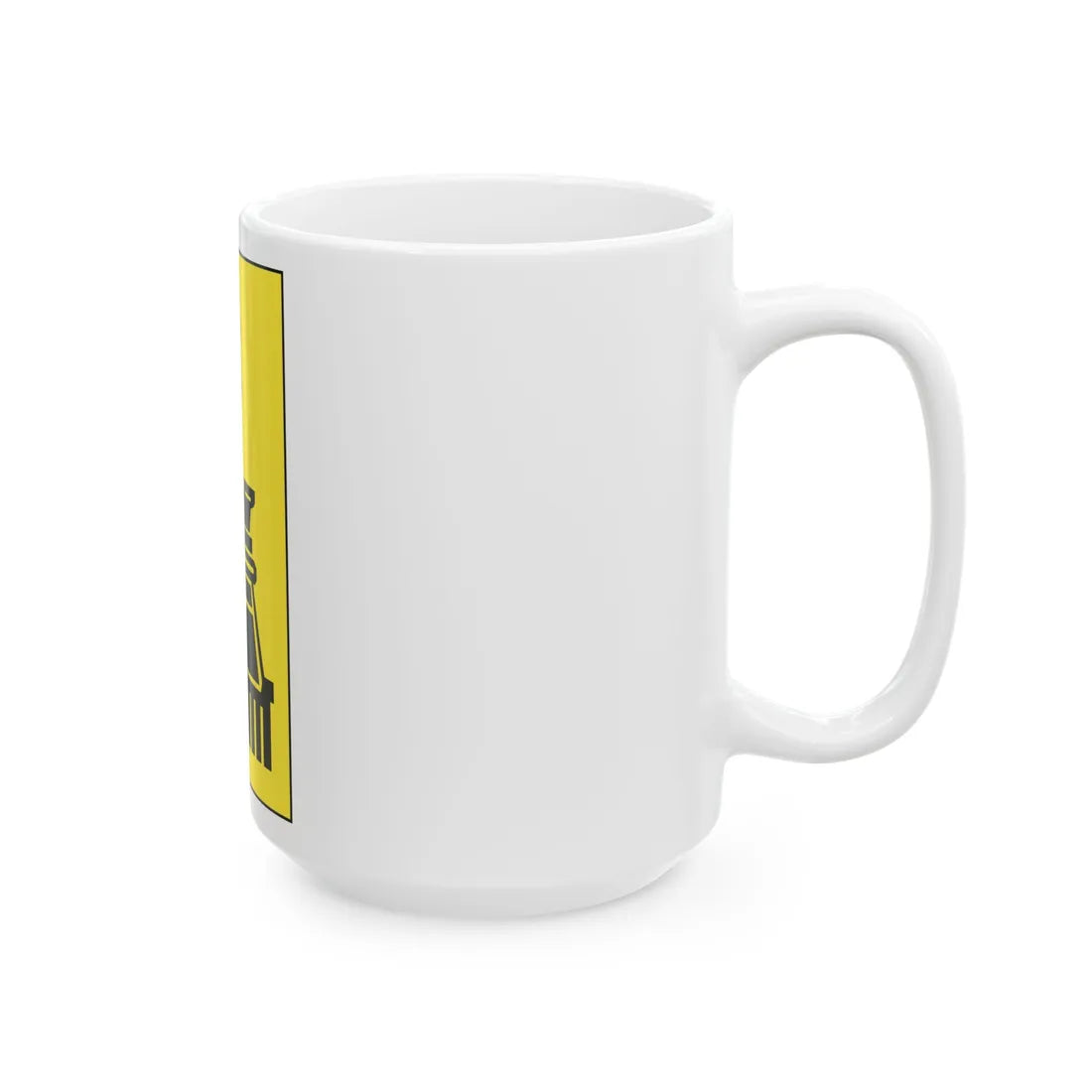 Baltimore Pike marker (Maryland) (Road Sign) White Coffee Mug - Go Mug Yourself