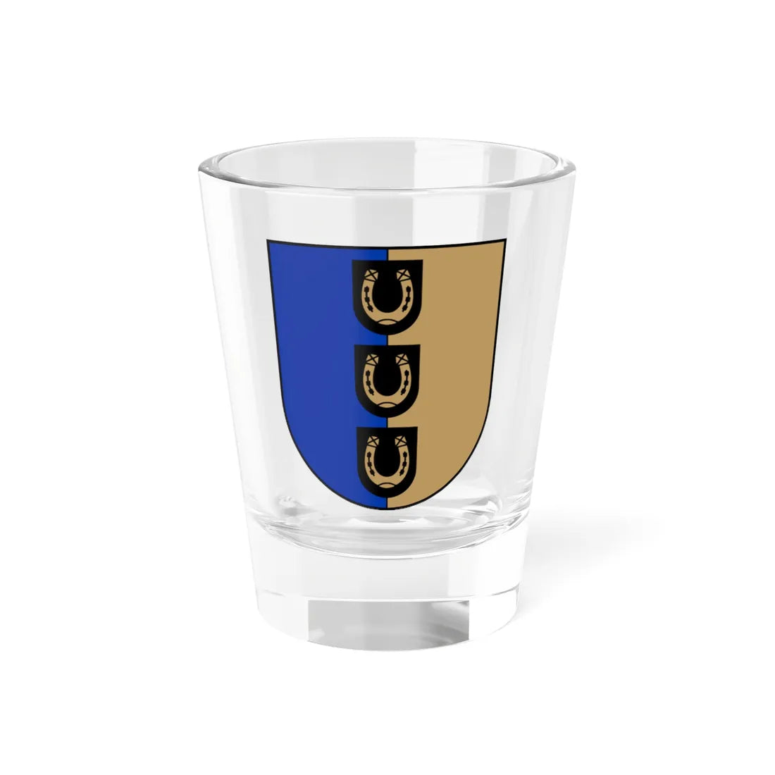Baltinavas novads COA (Latvia) (Coat of Arms) Shot Glass 1.5oz 1.5oz - Go Mug Yourself