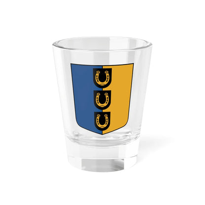Baltinavas pagasta ģerbonis (Latvia) (Coat of Arms) Shot Glass 1.5oz 1.5oz - Go Mug Yourself