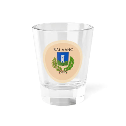 Balvano-Stemma (Italy) (Coat of Arms) Shot Glass 1.5oz 1.5oz - Go Mug Yourself