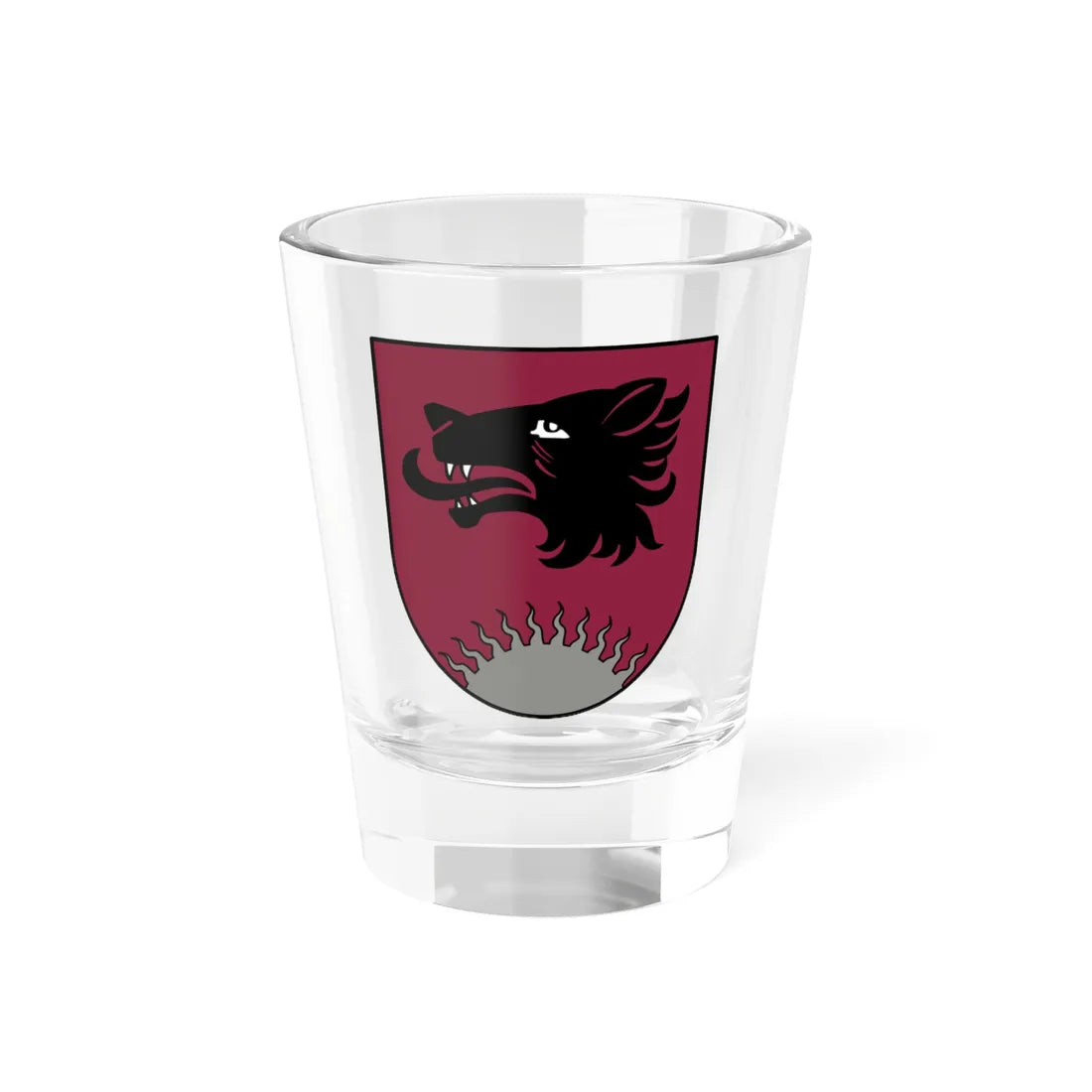 Balvu novads COA (Latvia) (Coat of Arms) Shot Glass 1.5oz 1.5oz - Go Mug Yourself