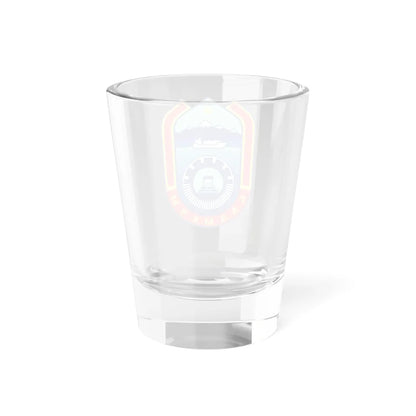Balykchy coa (Kyrgyzstan) (Coat of Arms) Shot Glass 1.5oz - Go Mug Yourself