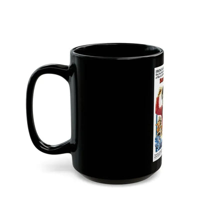 BAMBOO GODS & IRON MEN 1974 Movie Poster - Black Coffee Mug - Go Mug Yourself