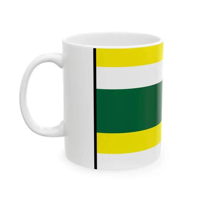 Bana Stropkov Flag (Slovakia) White Coffee Mug - Go Mug Yourself