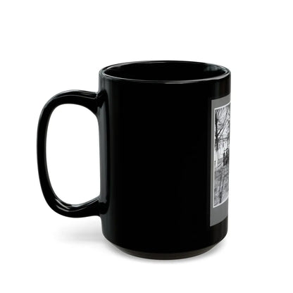 Band Group Seated Behind Their Instruments (U.S. Civil War) Black Coffee Mug-Go Mug Yourself