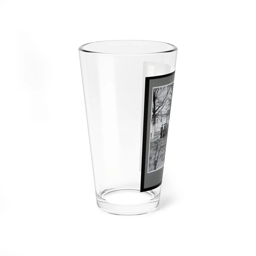 Band Group Seated Behind Their Instruments (U.S. Civil War) Pint Glass 16oz-Go Mug Yourself