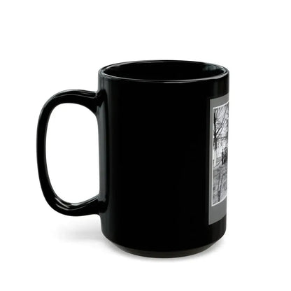 Band Group Seated Behind Their Instruments (U.S. Civil War) Black Coffee Mug - Go Mug Yourself