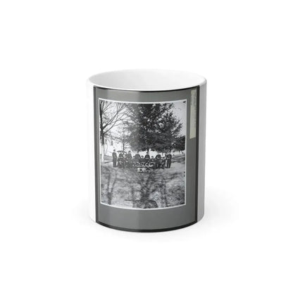 Band Group Seated Behind Their Instruments (U.S. Civil War) Color Changing Coffee Mug 11oz Default Title 11oz - Go Mug Yourself