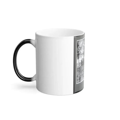 Band Group Seated Behind Their Instruments (U.S. Civil War) Color Changing Coffee Mug 11oz - Go Mug Yourself
