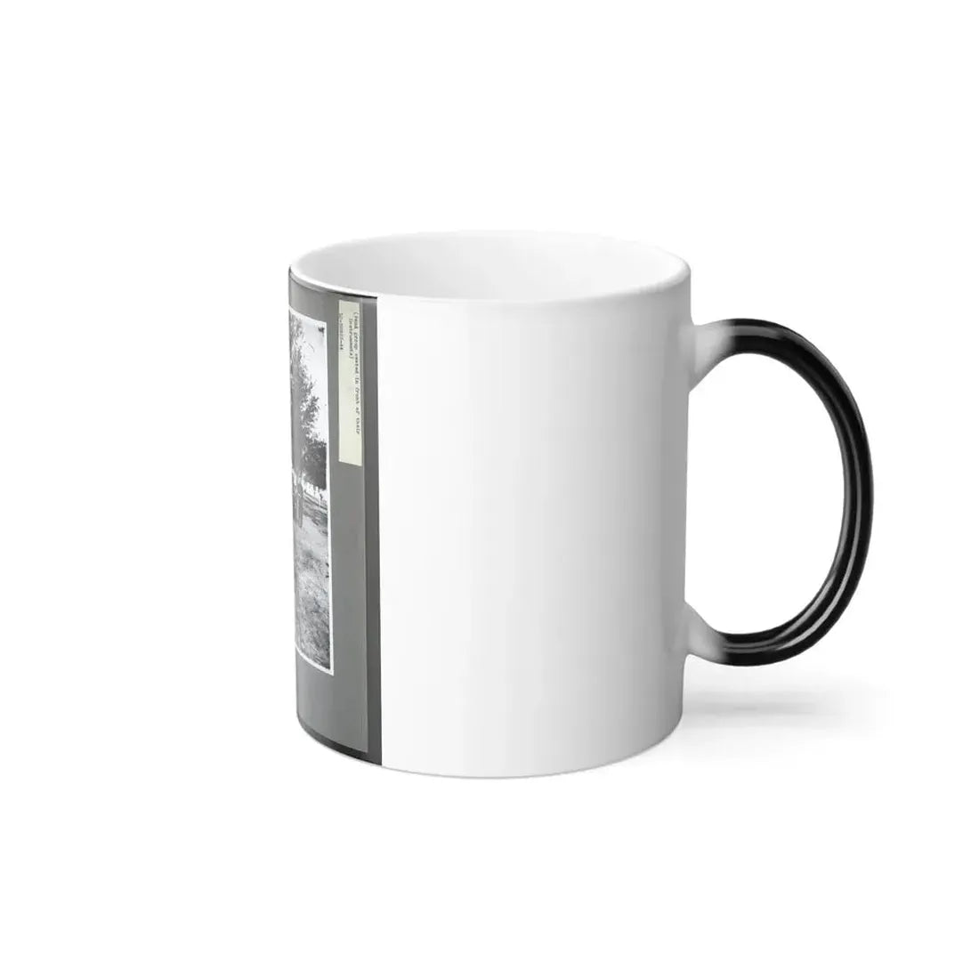 Band Group Seated Behind Their Instruments (U.S. Civil War) Color Changing Coffee Mug 11oz - Go Mug Yourself