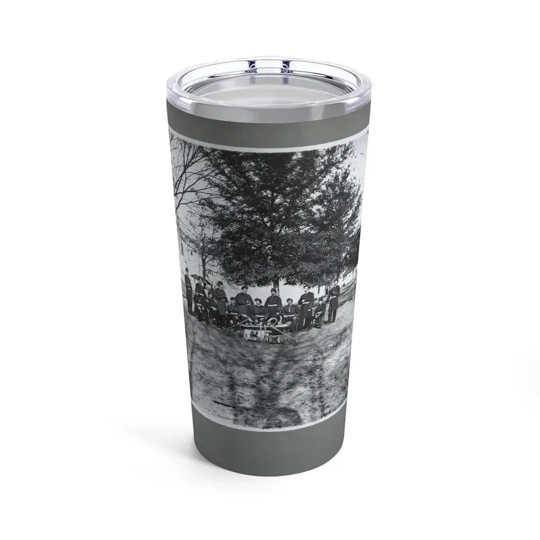 Band Group Seated Behind Their Instruments (U.S. Civil War) Tumbler 20oz 20oz - Go Mug Yourself