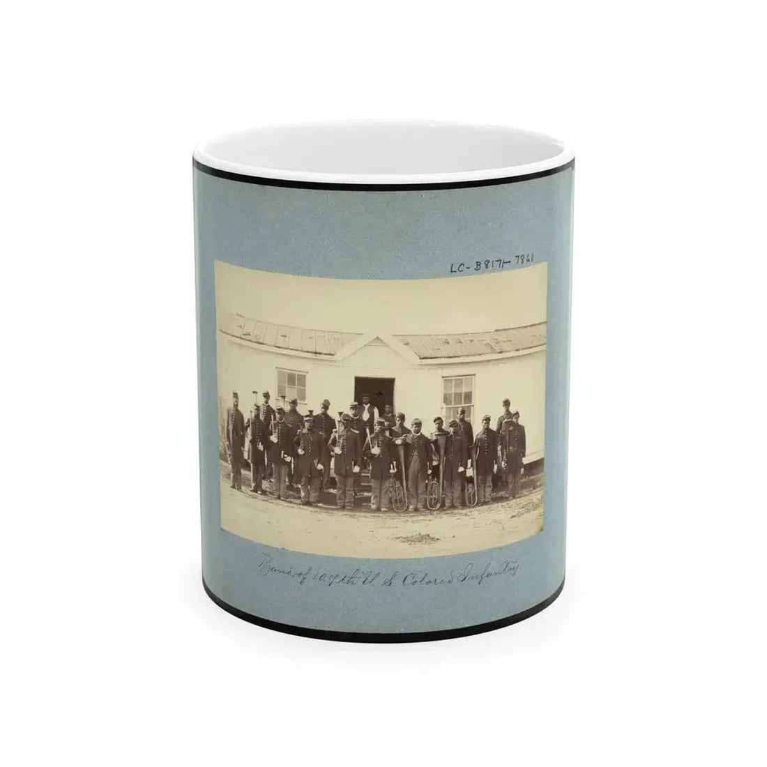 Band Of 107th U.S. Colored Infantry (U.S. Civil War) White Coffee Mug 11oz - Go Mug Yourself