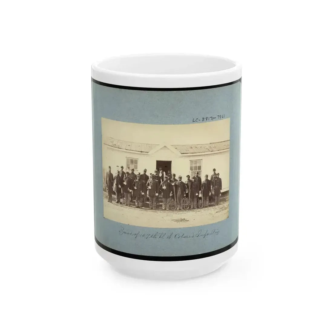 Band Of 107th U.S. Colored Infantry (U.S. Civil War) White Coffee Mug 15oz - Go Mug Yourself